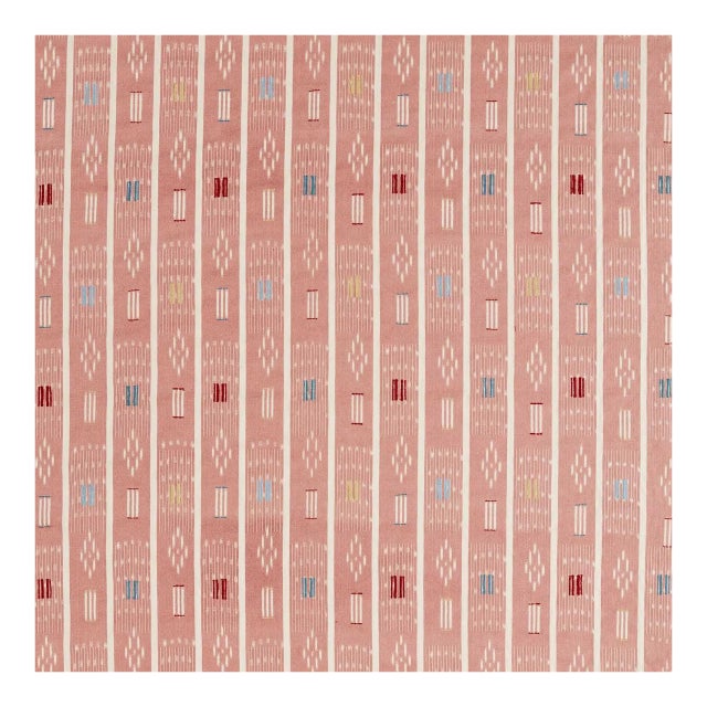 Sanderson Safar Fabric in Pink Pepper/Multi For Sale