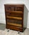 Early 20th Century Globe-Wernicke Barrister Bookcase, Vintage Lawyer Cabinet, Glass Door Stacking Bookcase For Sale - Image 11 of 11