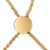 Haus of Brilliance Gold Vermeil Diamond Accent Heart Lariat Bolo Bracelet For Sale - Image 4 of 4