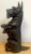 Mid 20th Century Tall Standing Black Scottish Terrier Doorstop For Sale In West Palm - Image 6 of 8