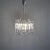 Glass Chandelier with 36 Ice Glass Pieces from Kinkeldey For Sale - Image 7 of 18