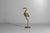 Metal Mid-Century Brass Heron Sculpture, Belgium, 1960s For Sale - Image 7 of 10