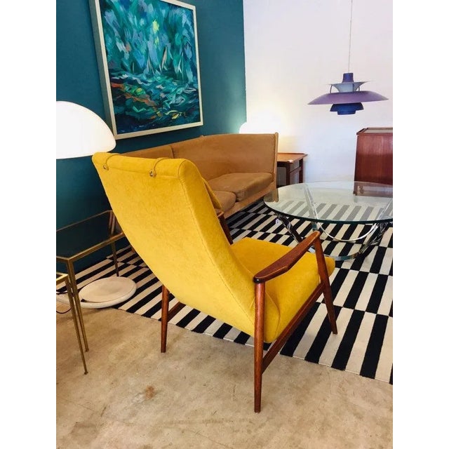 Danish Teak Lounge Chair by Hartmut Lohmeyer, 1950s For Sale - Image 3 of 11