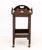 Bombay Company Mahogany Rolling Tea Trolley For Sale - Image 9 of 11