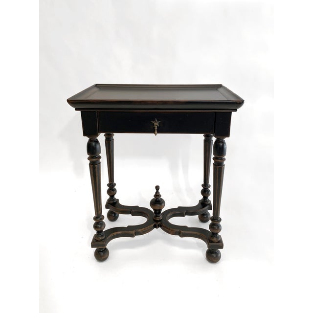 Traditional Star Hardware Bun Feet Side Table Chairish