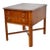 Vtg. Drexel Inlaid YewWood One Drawer Regency Style Side Table W/Stretcher Base For Sale