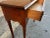 Statton Furniture Mid 20th Century Statton Furniture Queen Anna Style Solid Cherry Console Table For Sale - Image 4 of 12