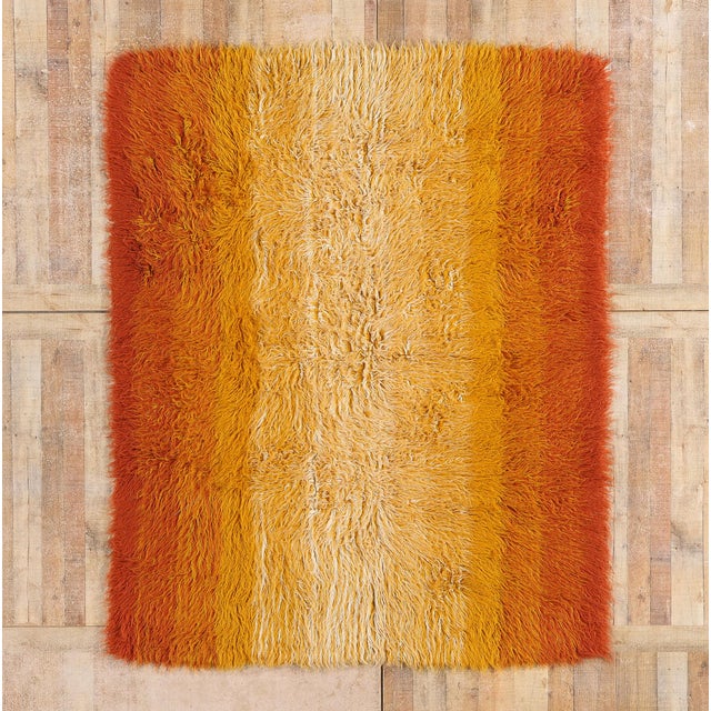 Vintage Greek Flokati Rug, 06'02 X 07'08 For Sale - Image 10 of 10