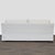 2010s Restoration Hardware Belgian White Slipcovered Fabric Loveseat With Cushions For Sale - Image 5 of 9