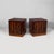 Italian Modern Bedside Tables in Dark Wood, 1970s, Set of 2 For Sale - Image 16 of 16