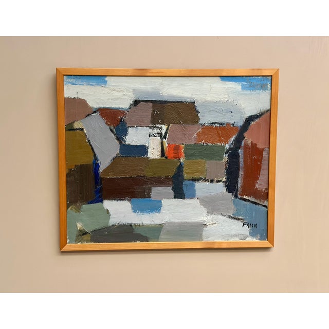 Gösta Falck, Still Life, 1960s, Oil on Canvas, Framed For Sale - Image 11 of 18