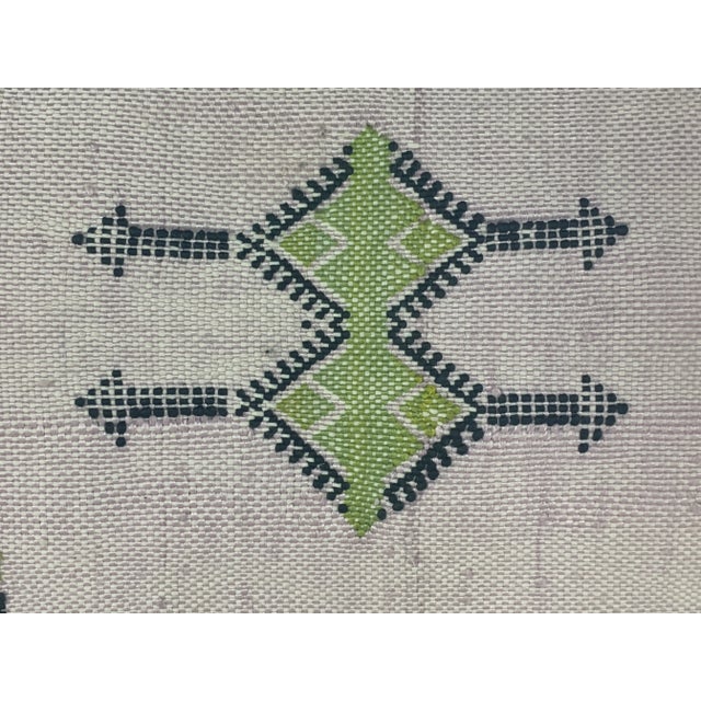 Purple Handmade Cactus Silk Pillow Covers - a Pair For Sale - Image 12 of 12