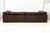 Brown Stendig Brown Leather Three-Seat Sofa For Sale - Image 8 of 9