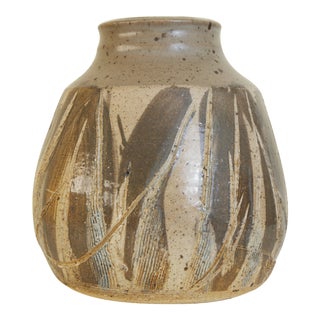 1960's Vintage Ceramic Handmade Planter For Sale