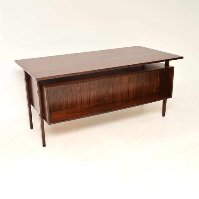 Mid-Century Danish Desk, 1960s For Sale - Image 6 of 15