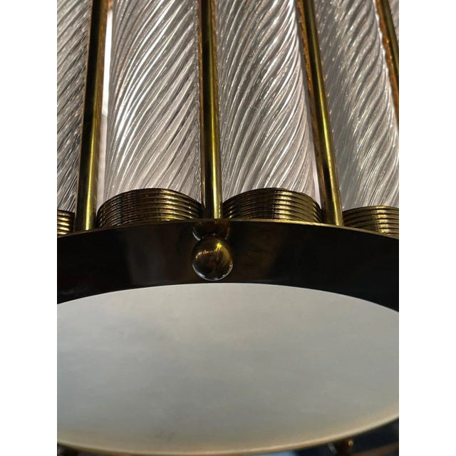 Early 21st Century Modern Murano Glass Lantern For Sale - Image 5 of 8