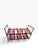Mid-Century Modern Vintage Mid-Century Modern Stackable Red & Black Geometric Metal Wine Rack For Sale - Image 3 of 7