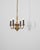 20th Century Belgian Colonial Revival Brass Three-Arm Chandelier For Sale - Image 4 of 18