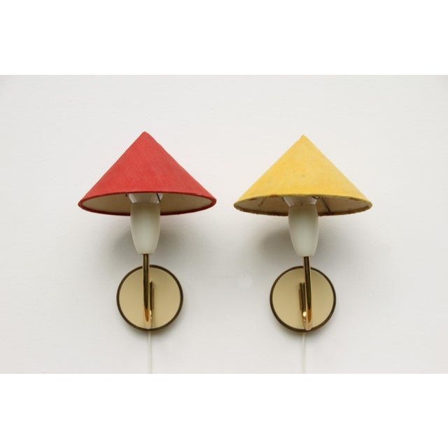 Mid-Century Wall Lamps, 1950s, Set of 2 For Sale - Image 16 of 16