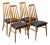 Koefoed Hornslet "Eva" Oak Dining Chairs Designed by Niels Koefoed For Sale