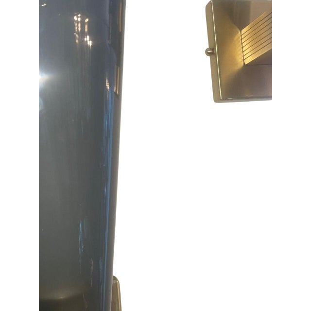 Glass Set of Four Gray Murano Glass Impero Sconces, Italy, 1980's. For Sale - Image 7 of 8