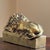 Mid 20th Century Neoclassical Lion in Repose Sculpture After Antonio Canova For Sale - Image 5 of 14