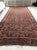 Antique Eggplant, Magenta & Sky Blue Water Garden Design Rug, 5.9 x 13.10 For Sale - Image 4 of 11