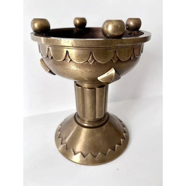 Brass Solid Brass French Architectural Element or Planter Jardinières For Sale - Image 8 of 13