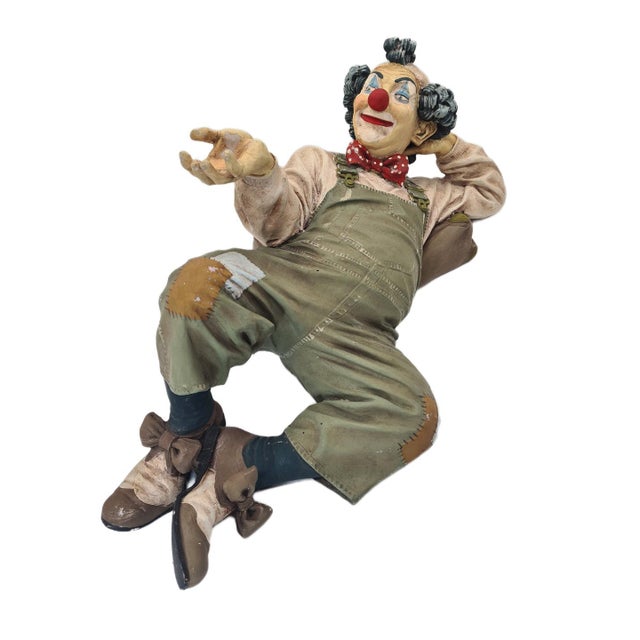 Large Circus Clown by Jun Asilo, Philippines, 1990s For Sale - Image 11 of 11