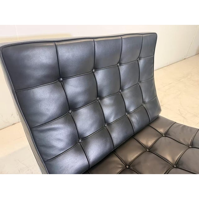 Manufacturer: Knoll International Designer: Mies van der Rohe Model: Barcelona Chair Upholstery: Nappa leather Color:...