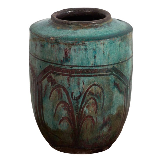 Antique Chinese Ceramic Vase For Sale