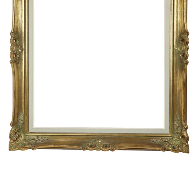 Large Baroque Style Frame in Wood and Plaster For Sale - Image 6 of 15