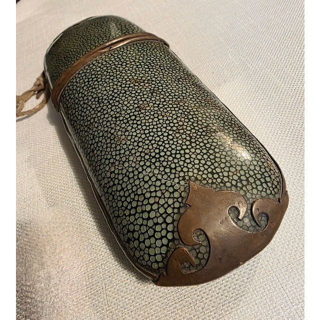 Asian Antique Shagreen Eyeglass Case For Sale - Image 3 of 5
