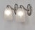 1920s 1920s French Art Deco Wall Sconces by Hettier Et Vincent & Baccarat France - a Pair For Sale - Image 5 of 13