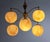 1980s Vintage Marbled Glass Chandelier from Kamenický Šenov, 1980s For Sale - Image 5 of 9