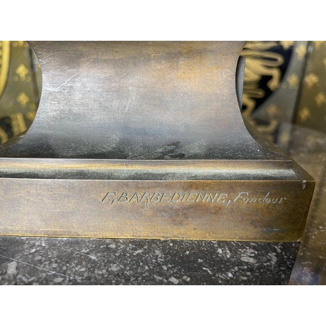 Bronze Bust Denys Puech Barbedienne For Sale - Image 5 of 6