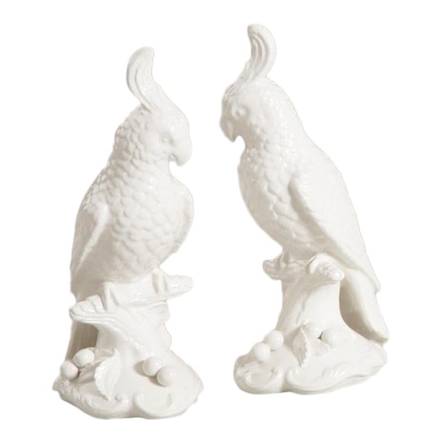 Chelsea House White Cockatoos - A Pair For Sale