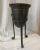 Brown Cachepot Brown Planter Vintage Showroom Sample For Sale - Image 8 of 8