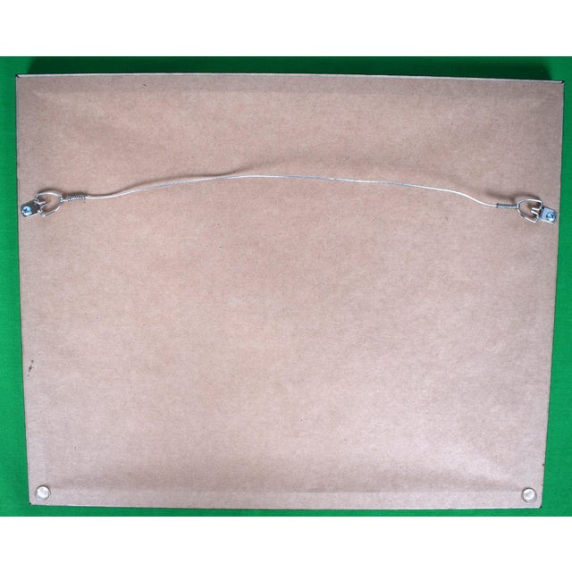 1930s Polo Player Backshot 1935 Pen & Ink Drawing by Paul Brown For Sale - Image 5 of 5