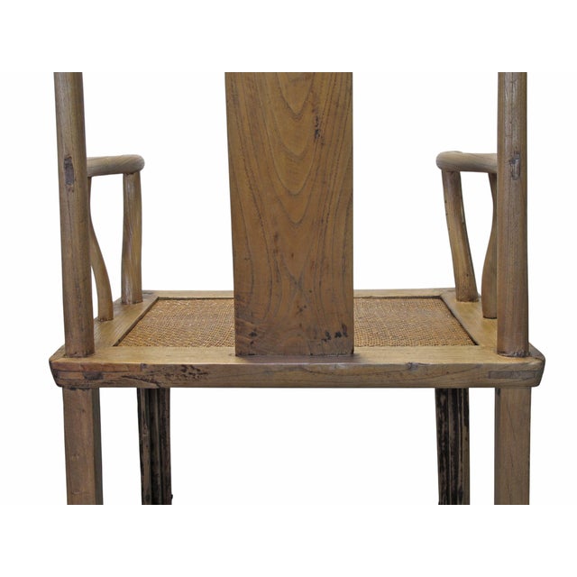 Brown Pair of Antique Official's Hat Armchairs For Sale - Image 8 of 10
