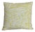 Custom Yellow Feather Pattern Throw Pillow For Sale