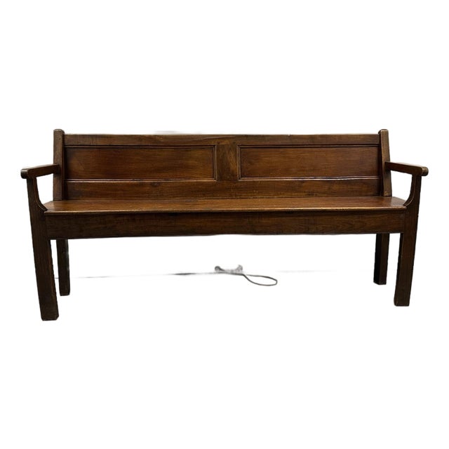 Antique Wooden Bench For Sale