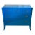 Very Rare Cal-Mode Dresser by Brown Saltman Lacquered in Laguna Blue For Sale