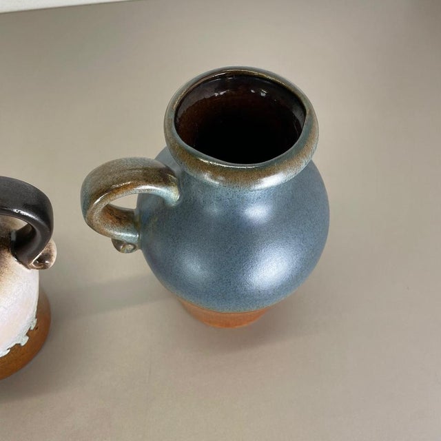 Fat Lava Pottery Vases from Scheurich, Germany, 1970s, Set of 2 For Sale - Image 10 of 18