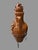 Antique Italian Terra Cotta Covered Urn Vase Grape Vine Relief 2 Handle Decorative Jar with Metal Base Description:...