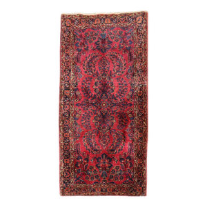 Antique Zabihi Collection Persian Sarouk Rug