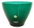 Emerald Green Murano Glass Vase by Vistosi, 1960s For Sale