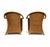 Wood Wicker and Bamboo Patio Chairs in Alcantara, 1980s, Set of 2 For Sale - Image 7 of 16