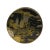 Chinese Black Lacquer Golden Graphic Round Display Box For Sale - Image 4 of 8