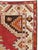 Tribal Galerie Shabab Collection Mid-20th Century Handmade Turkish Oushak Throw Rug in Red and Ivory For Sale - Image 3 of 9